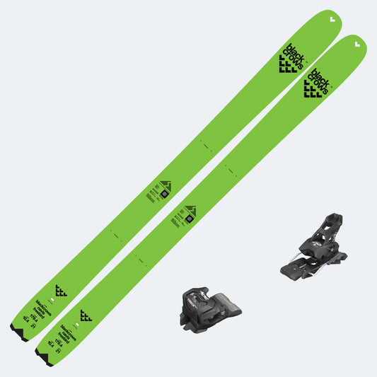 2027 Black Crows Navis Freebird Skis W/ Skins Set with Tyrolia Attack 14 GW Bindings