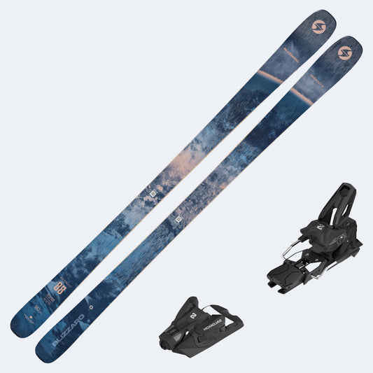 2027 Blizzard Anomaly 88 Skis with Salomon Strive 14 GW Bindings