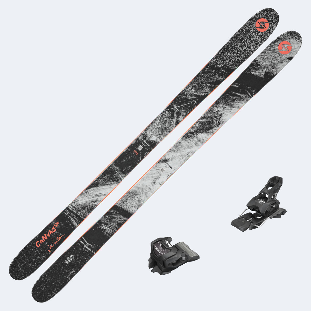 2027 Blizzard Canvas 100 Skis with Tyrolia Attack 14 GW Bindings