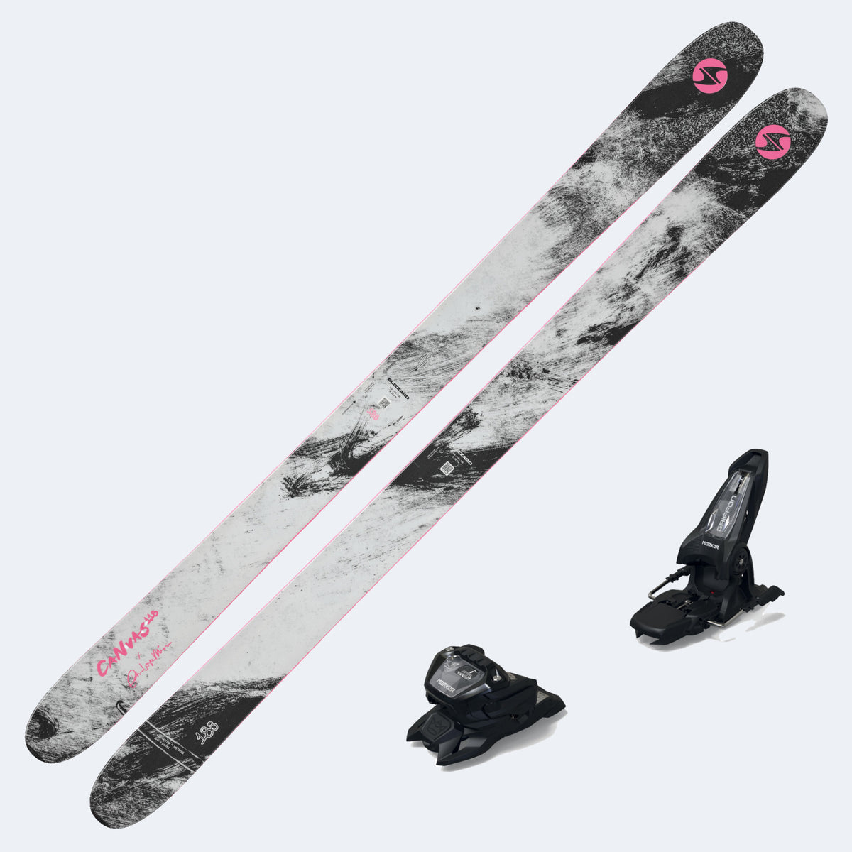 2027 Blizzard Canvas 118 Skis with Marker Griffon 13 ID Bindings