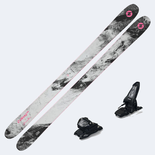 2027 Blizzard Canvas 118 Skis with Marker Griffon 13 ID Bindings