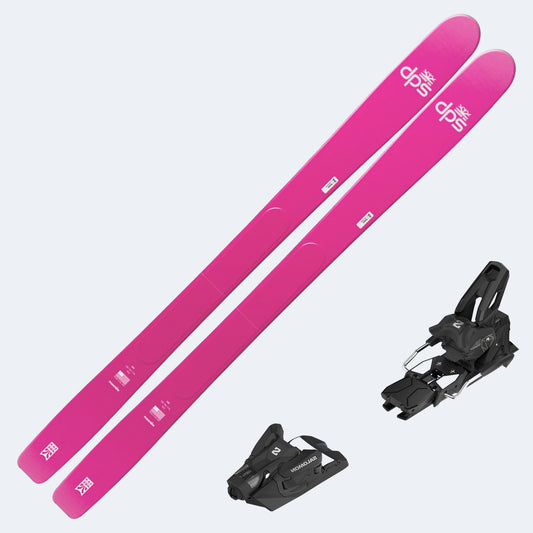 2027 DPS Kaizen 100 Skis with Salomon Strive 14 GW Bindings