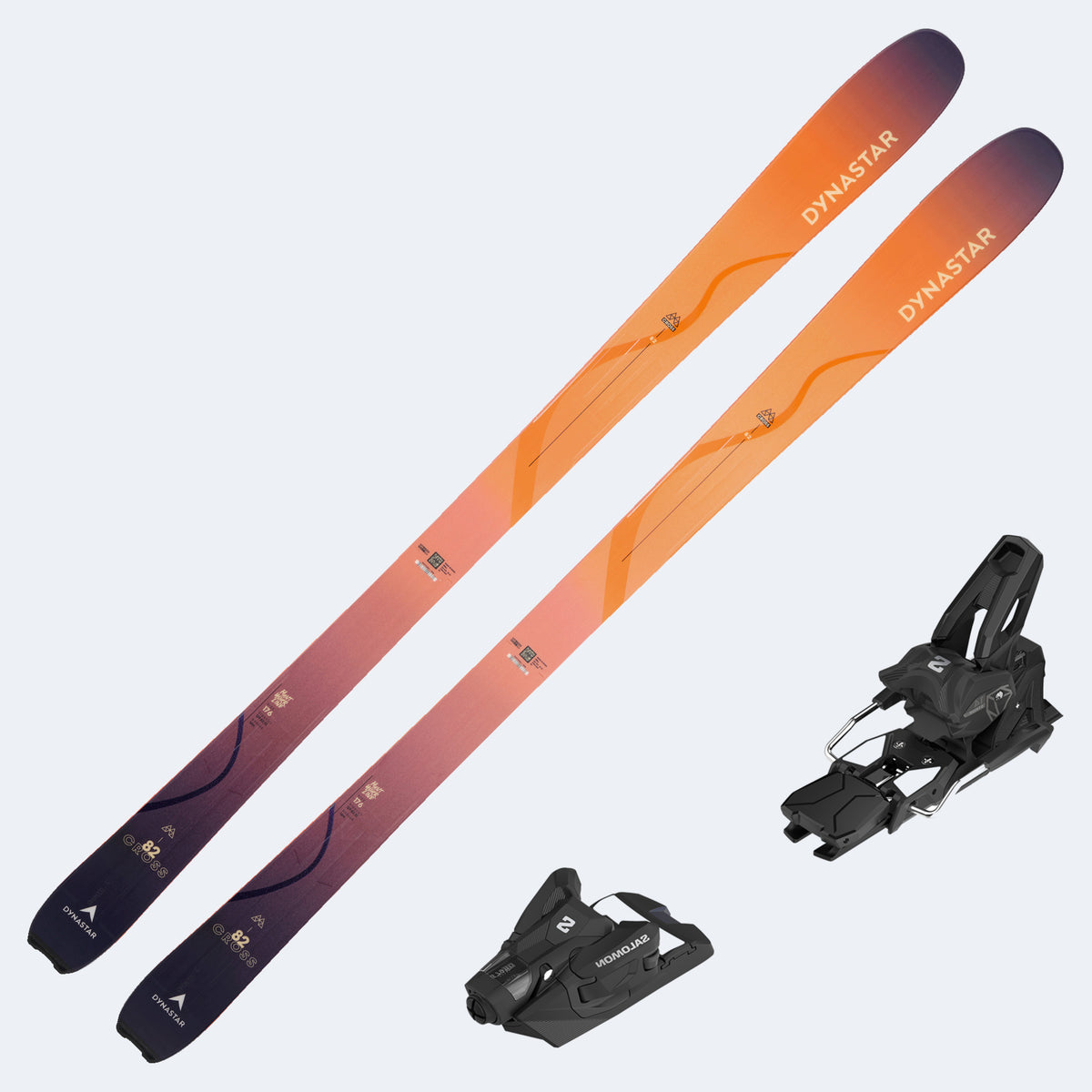 2027 Dynastar M-Cross 82 Skis with Salomon Strive 14 GW Bindings