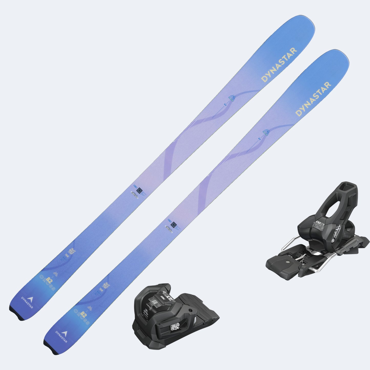 2027 Dynastar M-Cross 82 Women's Skis with Tyrolia Attack LYT 11 GW Bindings
