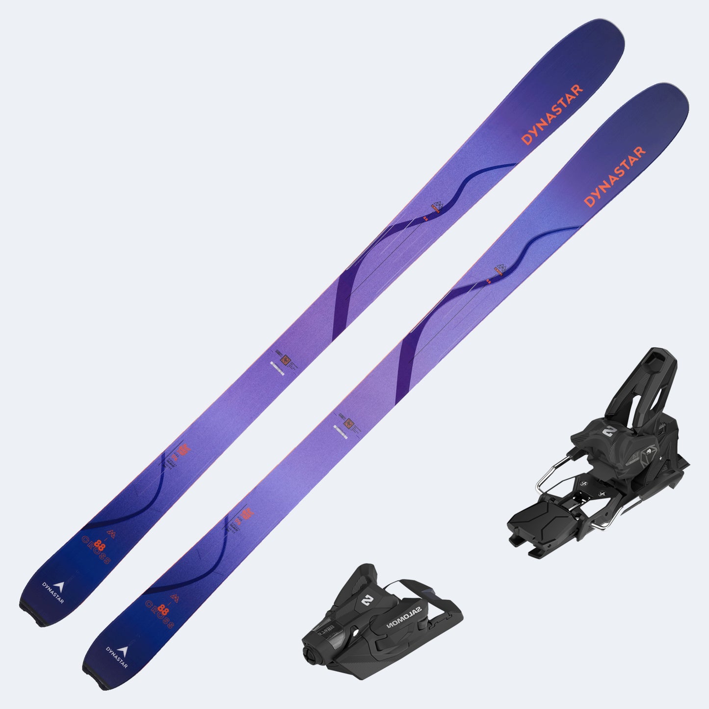 2027 Dynastar M-Cross 88 Skis with Salomon Strive 14 GW Bindings