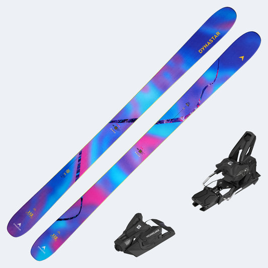 2027 Dynastar M-Free 112 F-Team Skis with Salomon Strive 14 GW Bindings