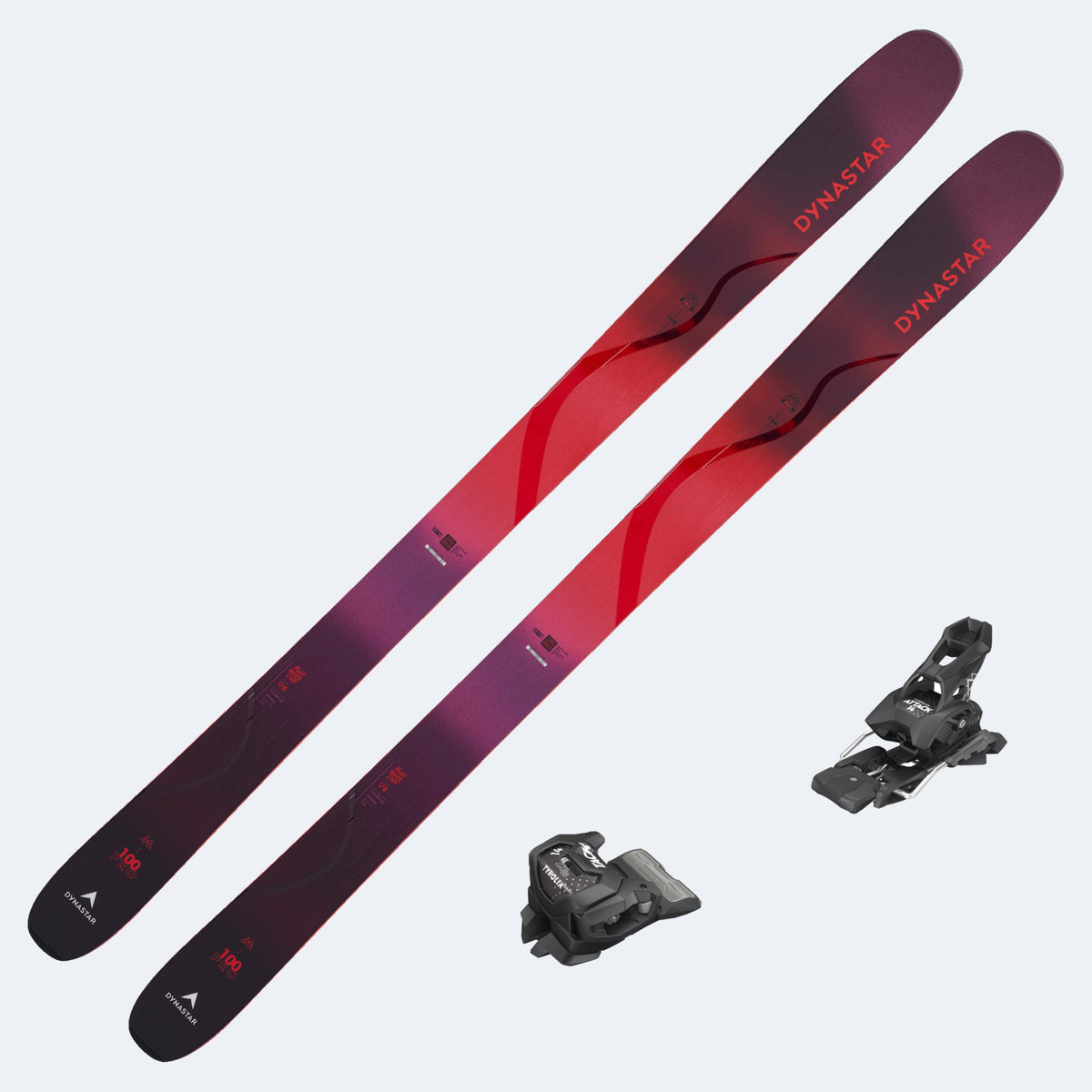 2027 Dynastar M-Pro 100 TI Skis with Tyrolia Attack 14 GW Bindings