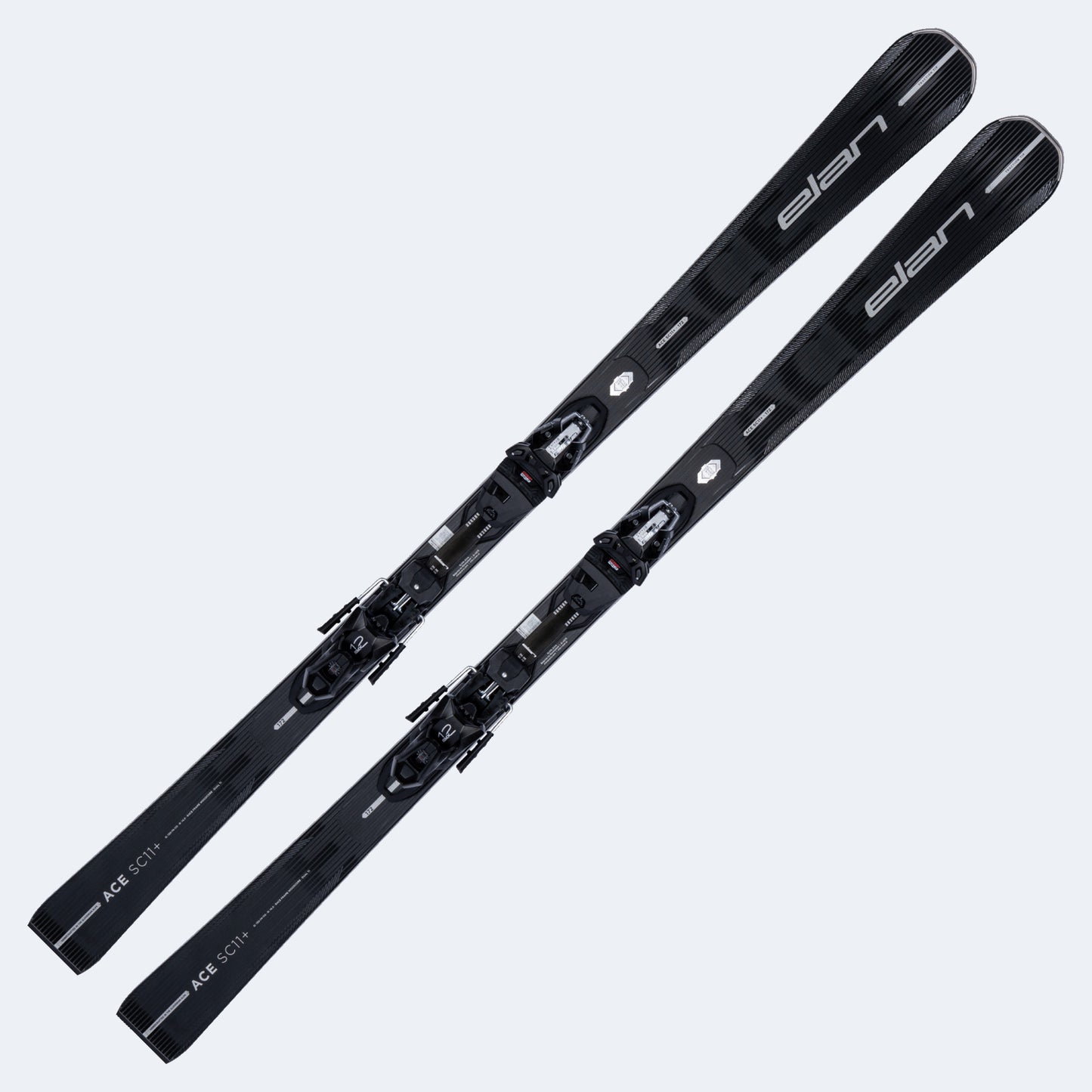 2027 Elan Ace SC11 Skis W/ EMX 12 GW Fusion Bindings