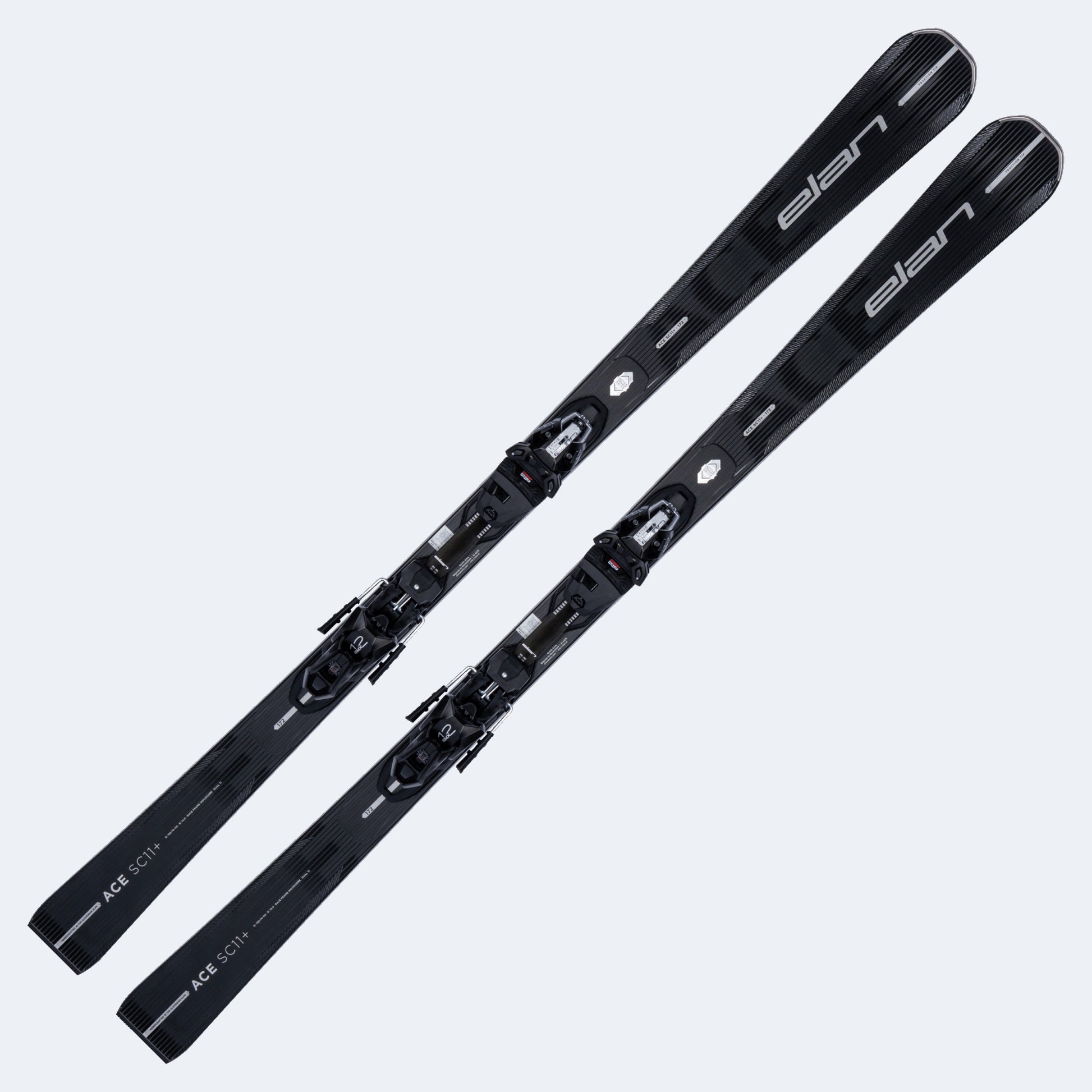 2027 Elan Ace SC11 Skis W/ EMX 12 GW Fusion Bindings