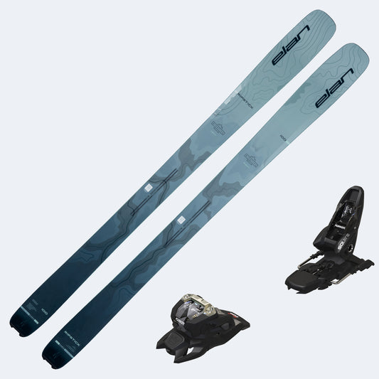 2027 Elan Ripstick 100 W Women's Skis with Marker Squire 11 Bindings