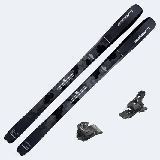 2027 Elan Ripstick 96 Black Edition Skis with Tyrolia Attack 14 GW Bindings