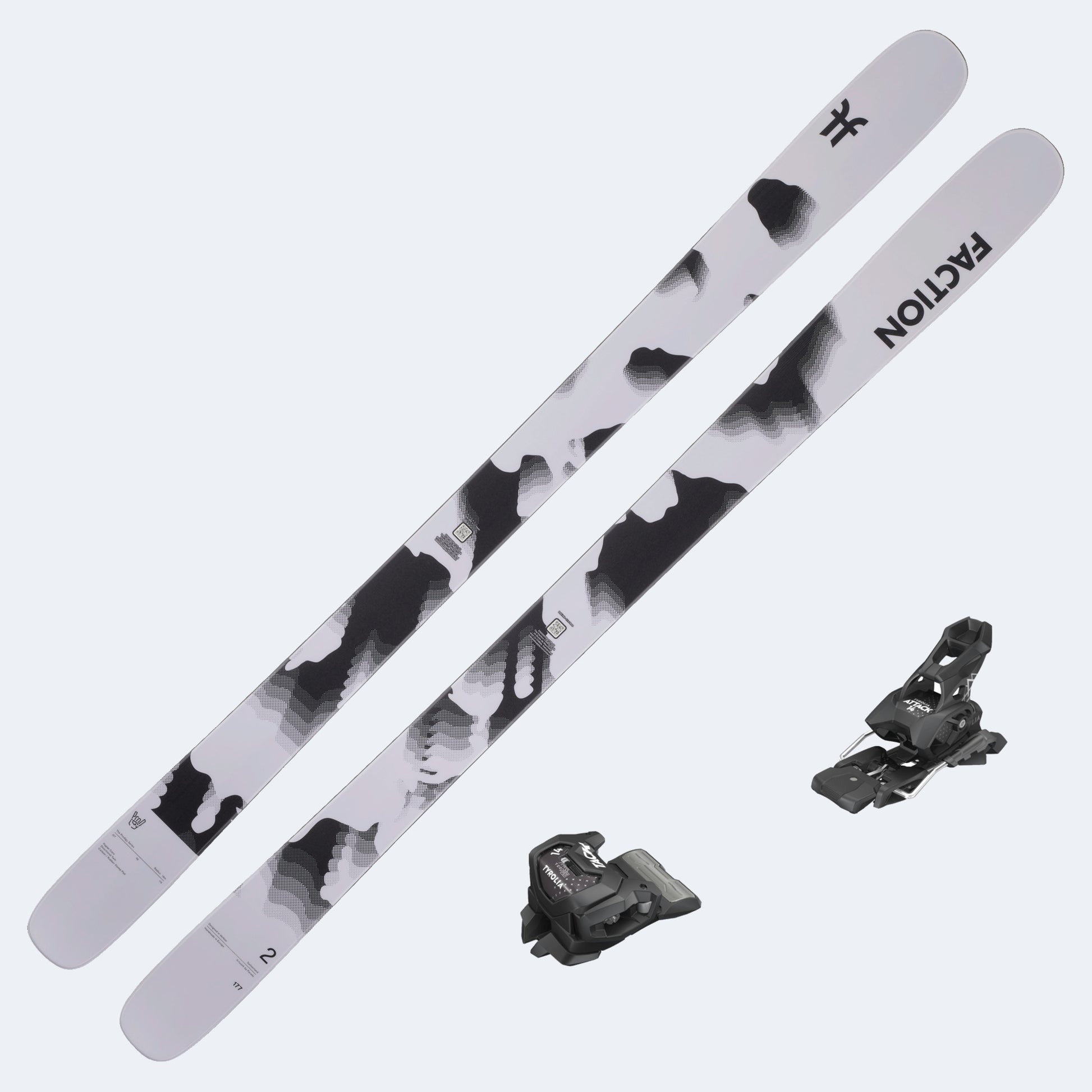 2027 Faction Prodigy 2 Skis with Tyrolia Attack 14 GW Bindings