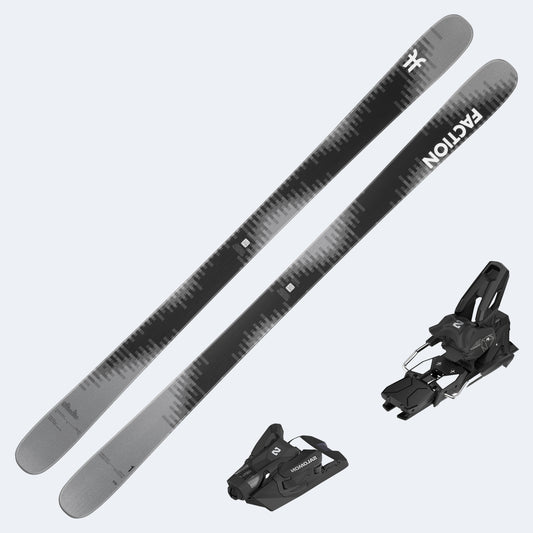 2027 Faction Studio 1 Skis with Salomon Strive 14 GW Bindings