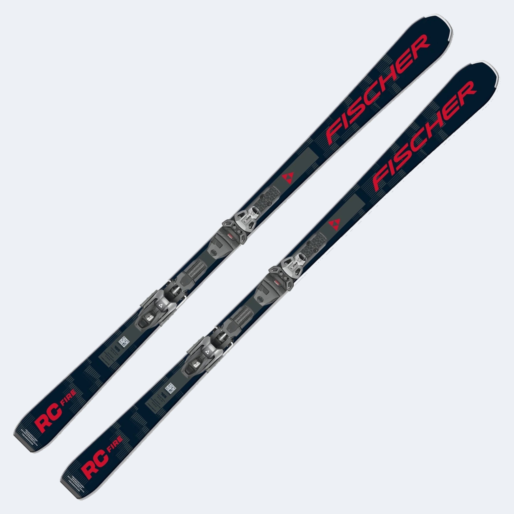 2027 Fischer RC Fire Skis W/ RS 9 SLR Bindings