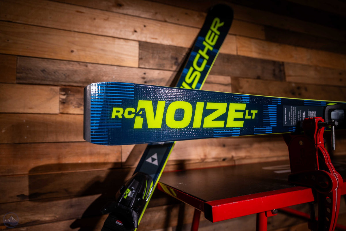 2027 Fischer RC4 NOIZE LT M-Track  Skis w/ RC4 Z12 GW PowerrailBindings