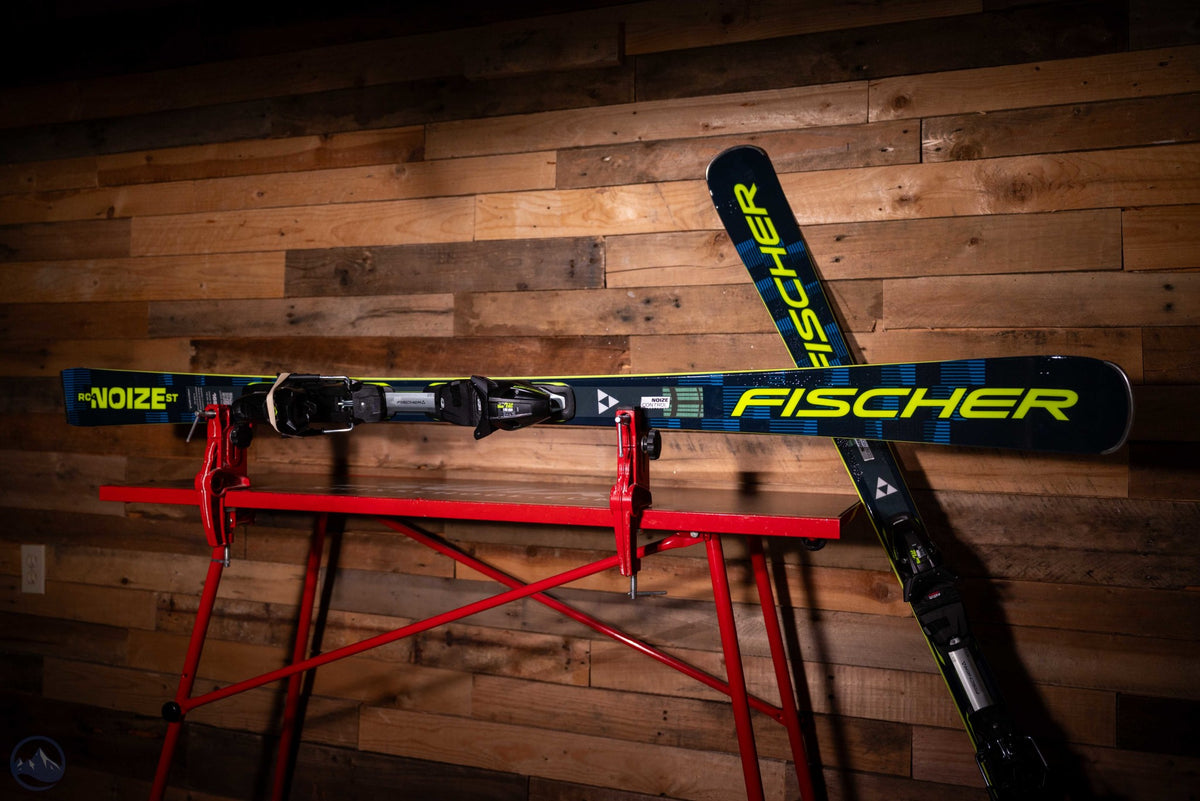 2027 Fischer RC4 NOIZE ST M-Track Skis w/ RC4 Z12 GW Powerrail Bindings