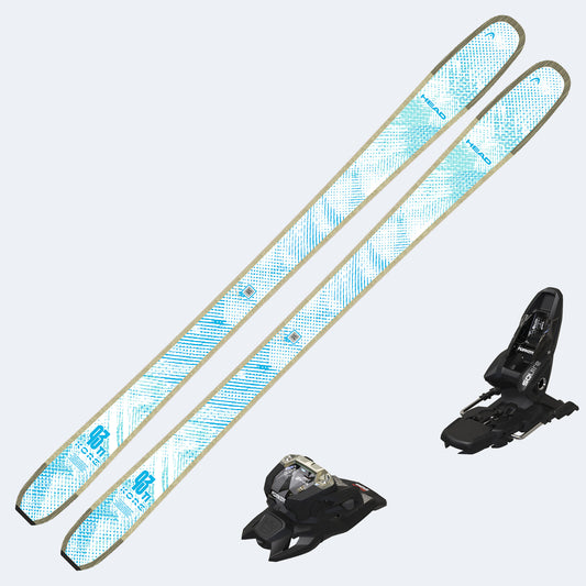 2027 Head Kore 93 TI Women's Skis with Marker Squire 11 Bindings