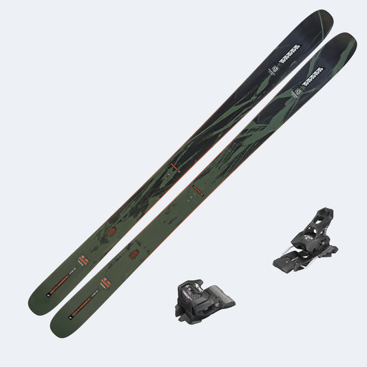 2027 K2 Mindbender 101 Skis with Tyrolia Attack 14 GW Bindings