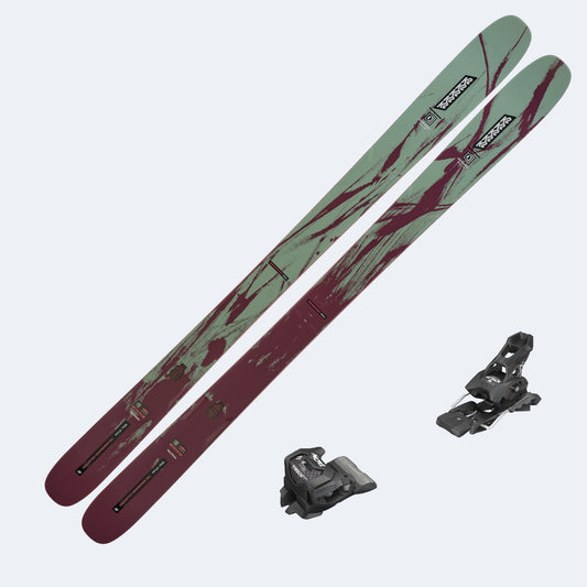 2027 K2 Mindbender 101 Women's Skis with Tyrolia Attack 14 GW Bindings