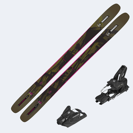 2027 K2 Mindbender 111 Skis with Salomon Strive 14 GW Bindings