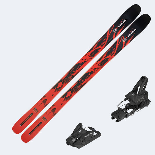 2027 K2 Mindbender 88 Skis with Salomon Strive 14 GW Bindings