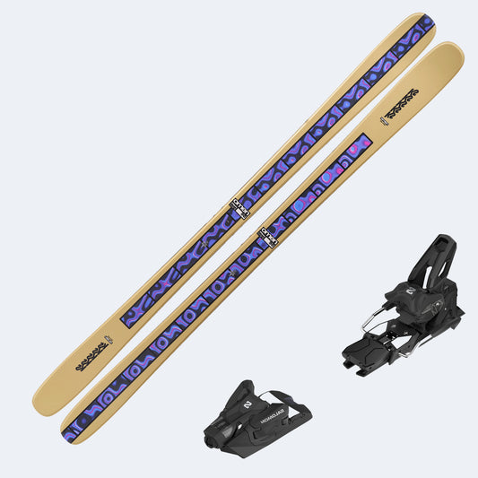 2027 K2 Omen 90 Skis with Salomon Strive 14 GW Bindings