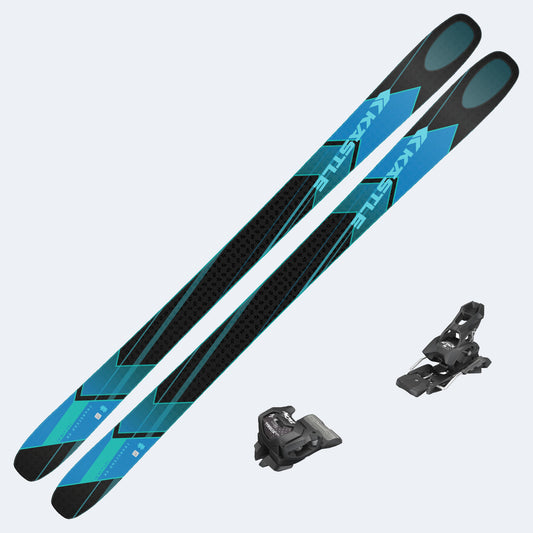 2027 Kastle Transcend 98 Skis with Tyrolia Attack 14 GW Bindings