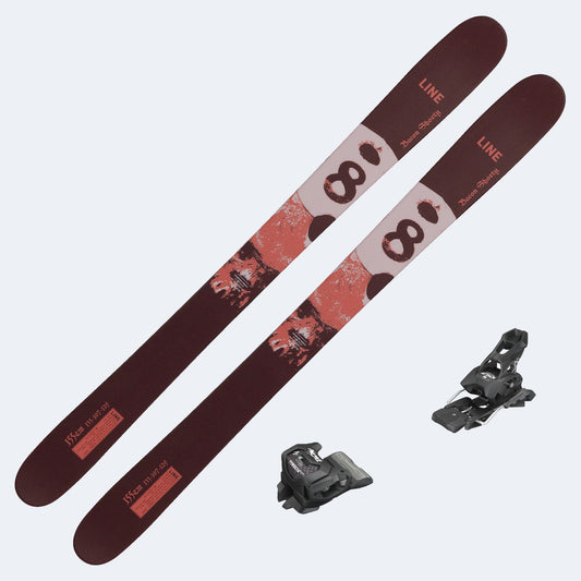 2027 Line Bacon Shorty Skis with Tyrolia Attack 14 GW Bindings