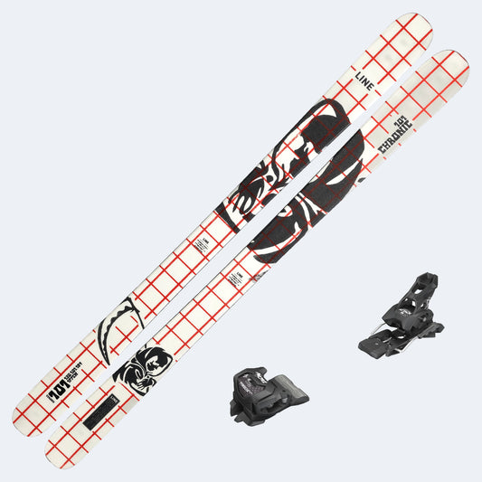 2027 Line Chronic 101 Skis with Tyrolia Attack 14 GW Bindings