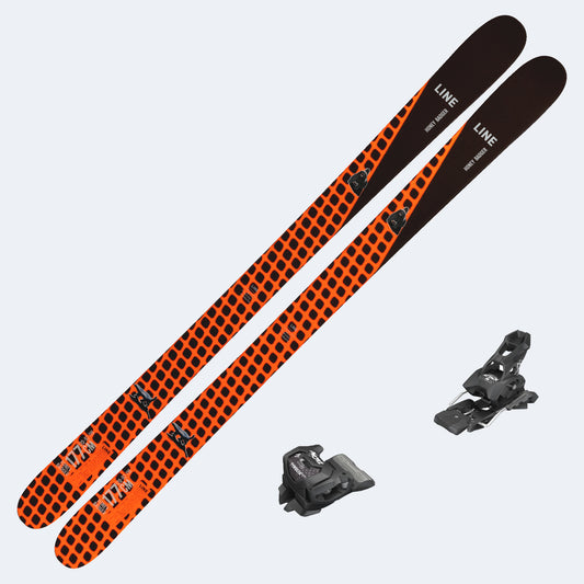 2027 Line Honey Badger Skis with Tyrolia Attack 14 GW Bindings