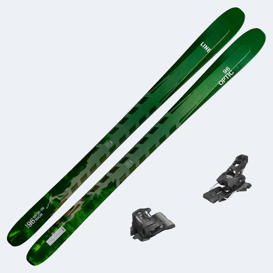 2027 Line Optic 96 Skis with Tyrolia Attack 14 GW Bindings