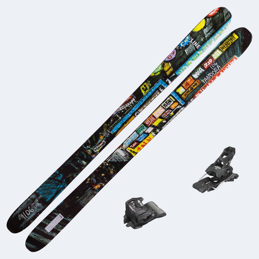 2027 Line Pandora 106 Skis with Tyrolia Attack 14 GW Bindings