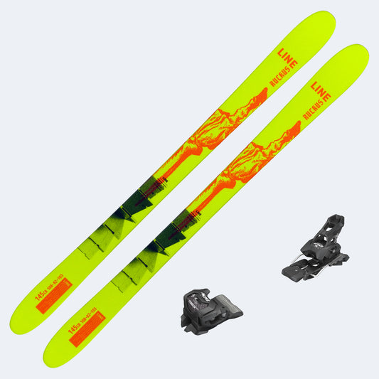 2027 Line Ruckus Skis with Tyrolia Attack 14 GW Bindings