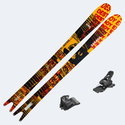 2027 Line Sakana Skis with Tyrolia Attack 14 GW Bindings