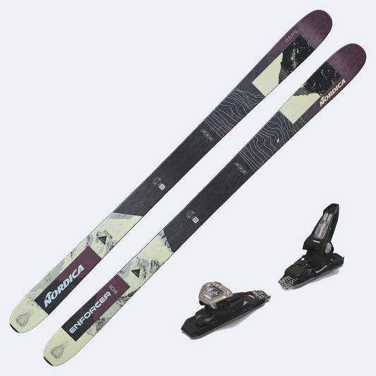 2027 Nordica Enforcer 104 Skis with Marker Griffon 13D Demo Bindings