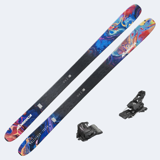 2027 Nordica Unleashed 106 CA Skis with Tyrolia Attack 14 GW Bindings