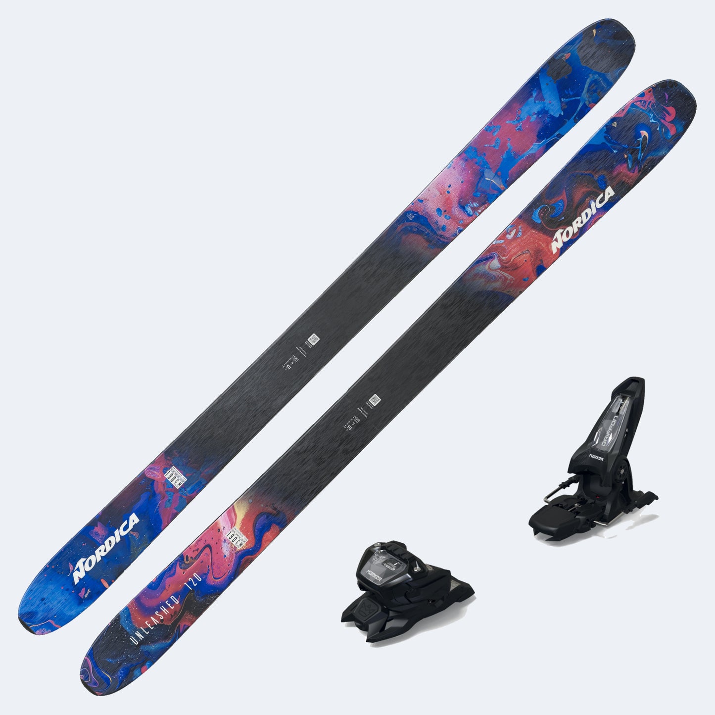 2027 Nordica Unleashed 120 Skis with Marker Griffon 13 ID Bindings