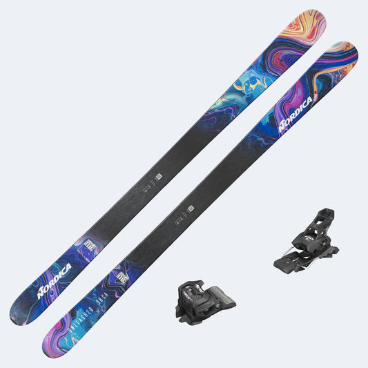 2027 Nordica Unleashed 98 CA Skis with Tyrolia Attack 14 GW Bindings