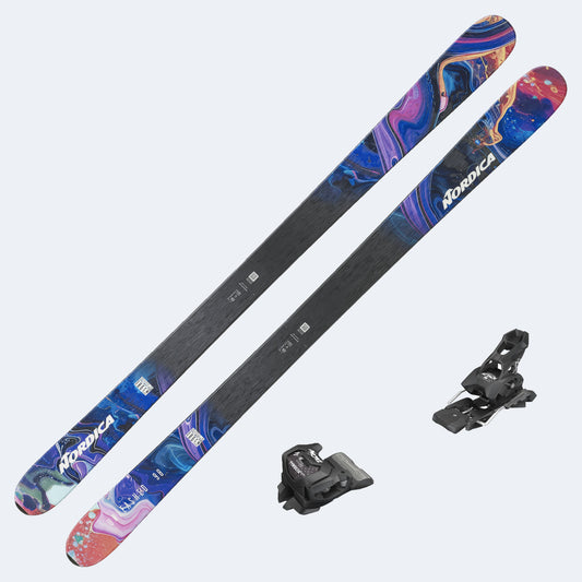 2027 Nordica Unleashed 98 Skis with Tyrolia Attack 14 GW Bindings