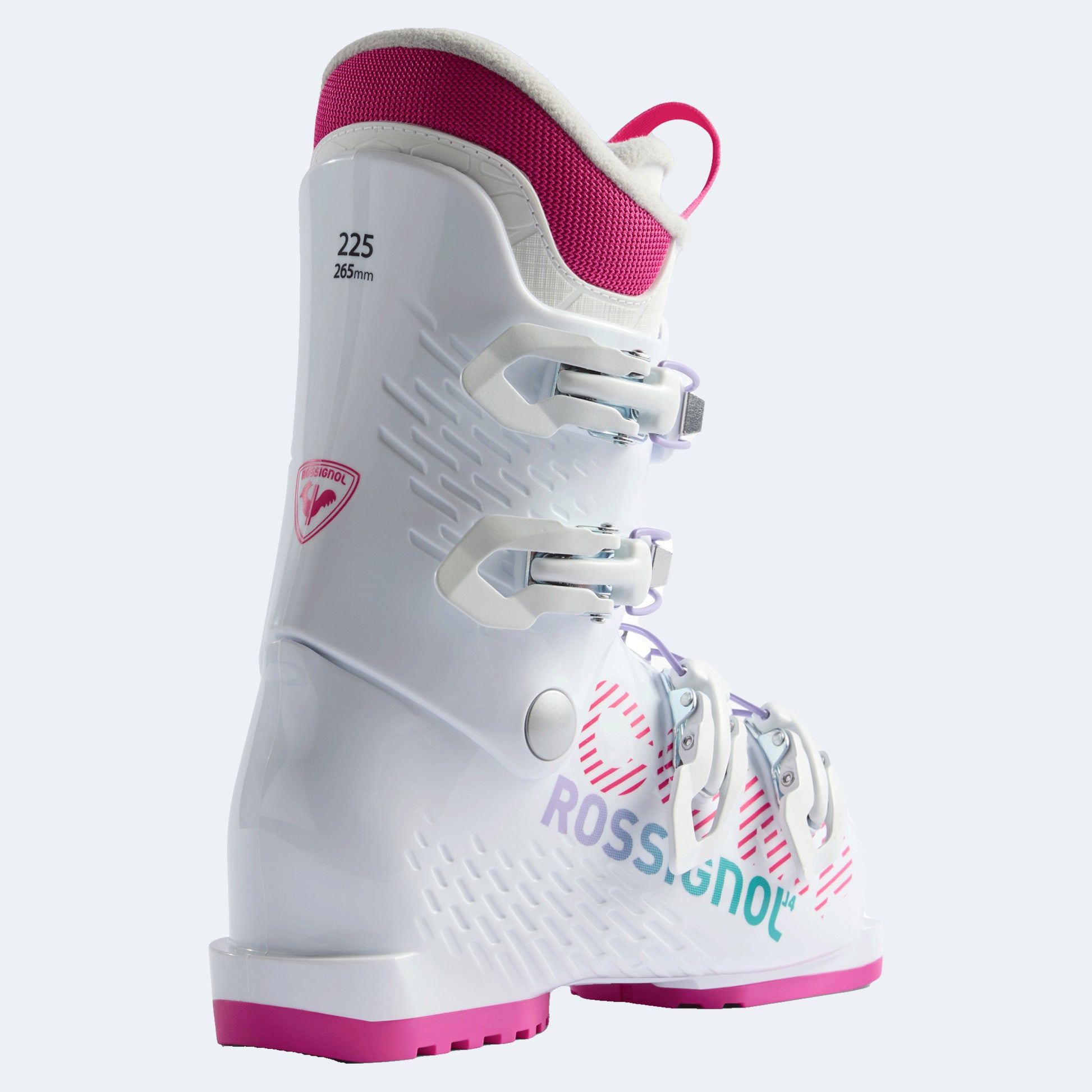 2027 Rossignol Comp J4 White Junior Ski Boots