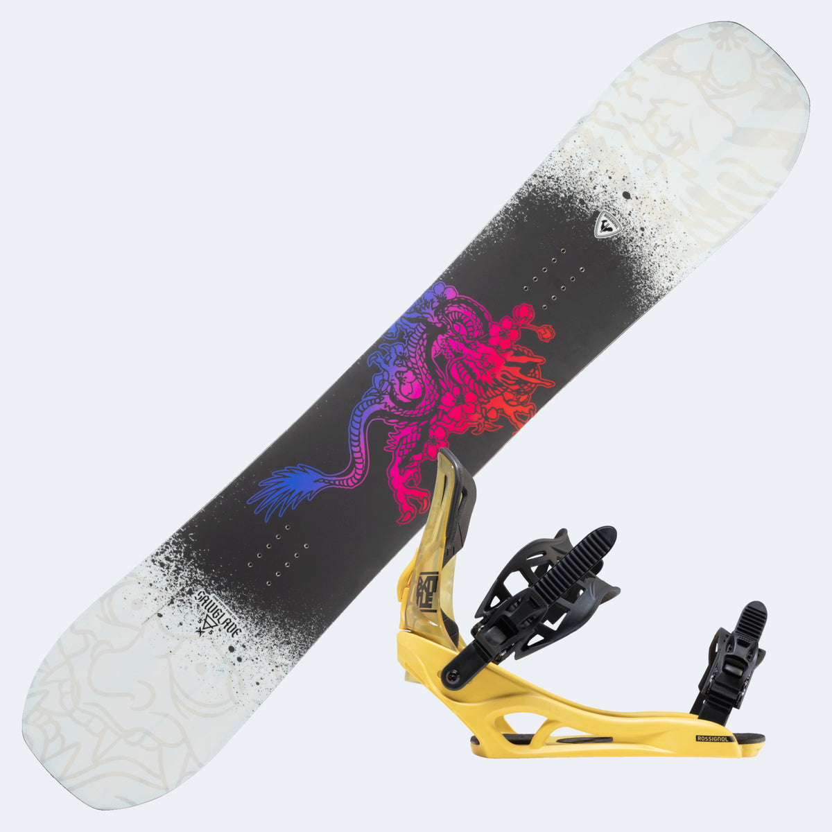 2027 Rossignol Sawblade Snowboard with Rossignol Battle Bindings