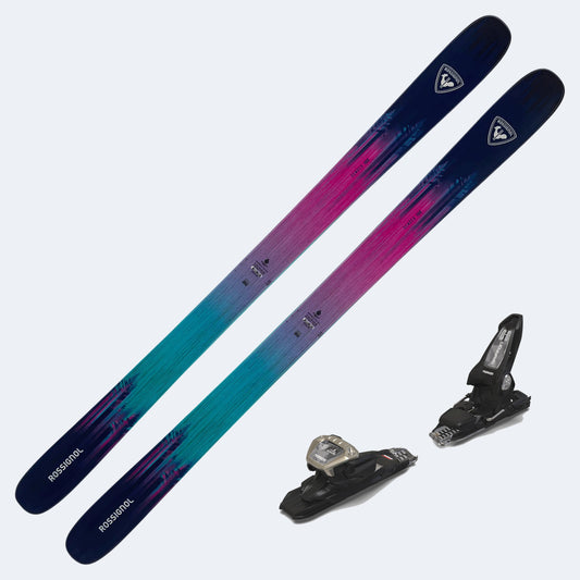 2027 Rossignol Sender 100 Demo Skis with Marker Griffon 13D Demo Bindings