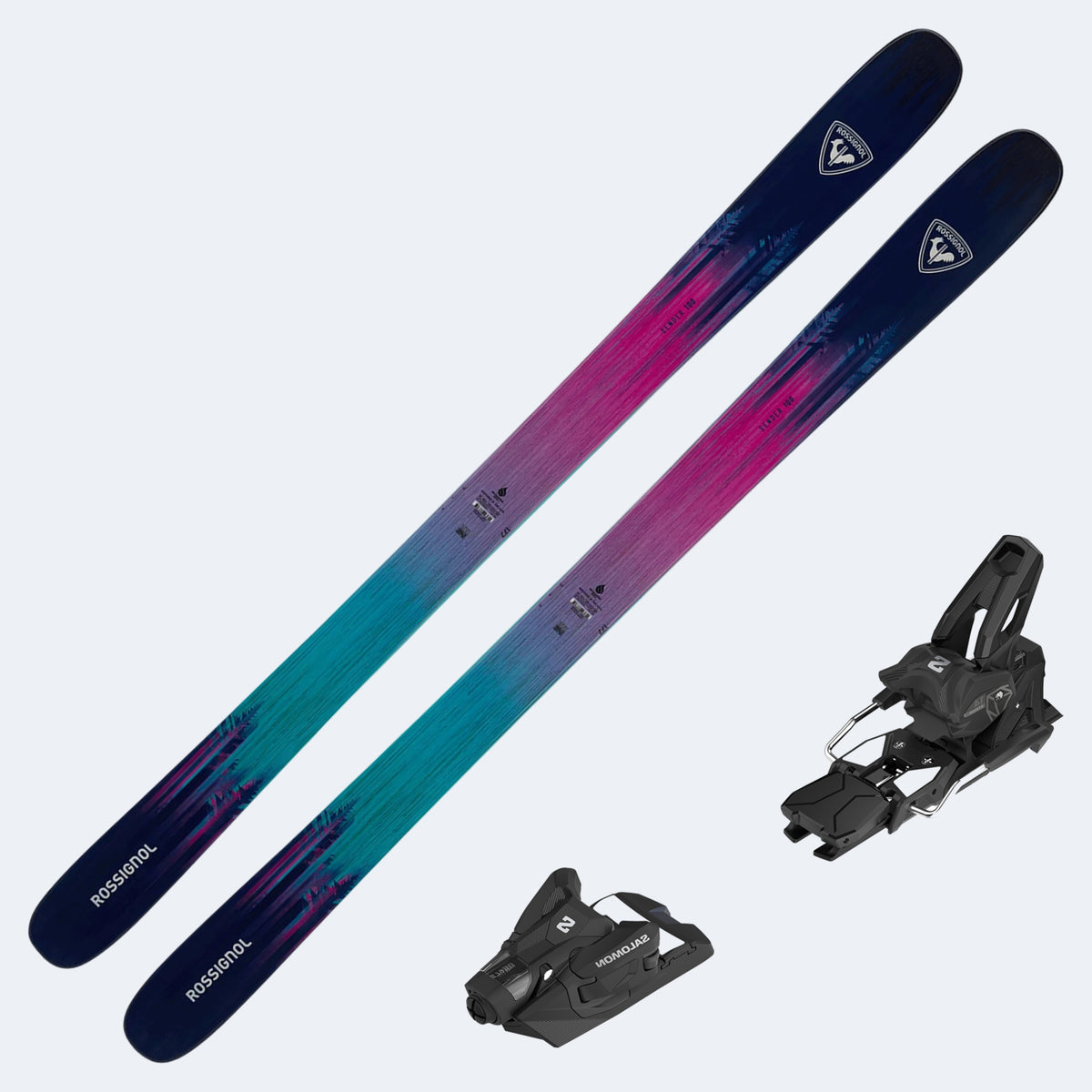 2027 Rossignol Sender 100 Open Skis with Salomon Strive 14 GW Bindings