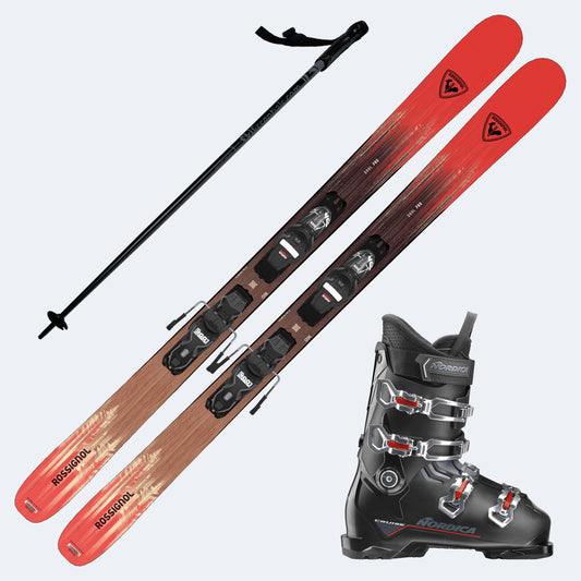 2027 Rossignol Soul Pro Skis with Nordica Cruise M Boots and Poles