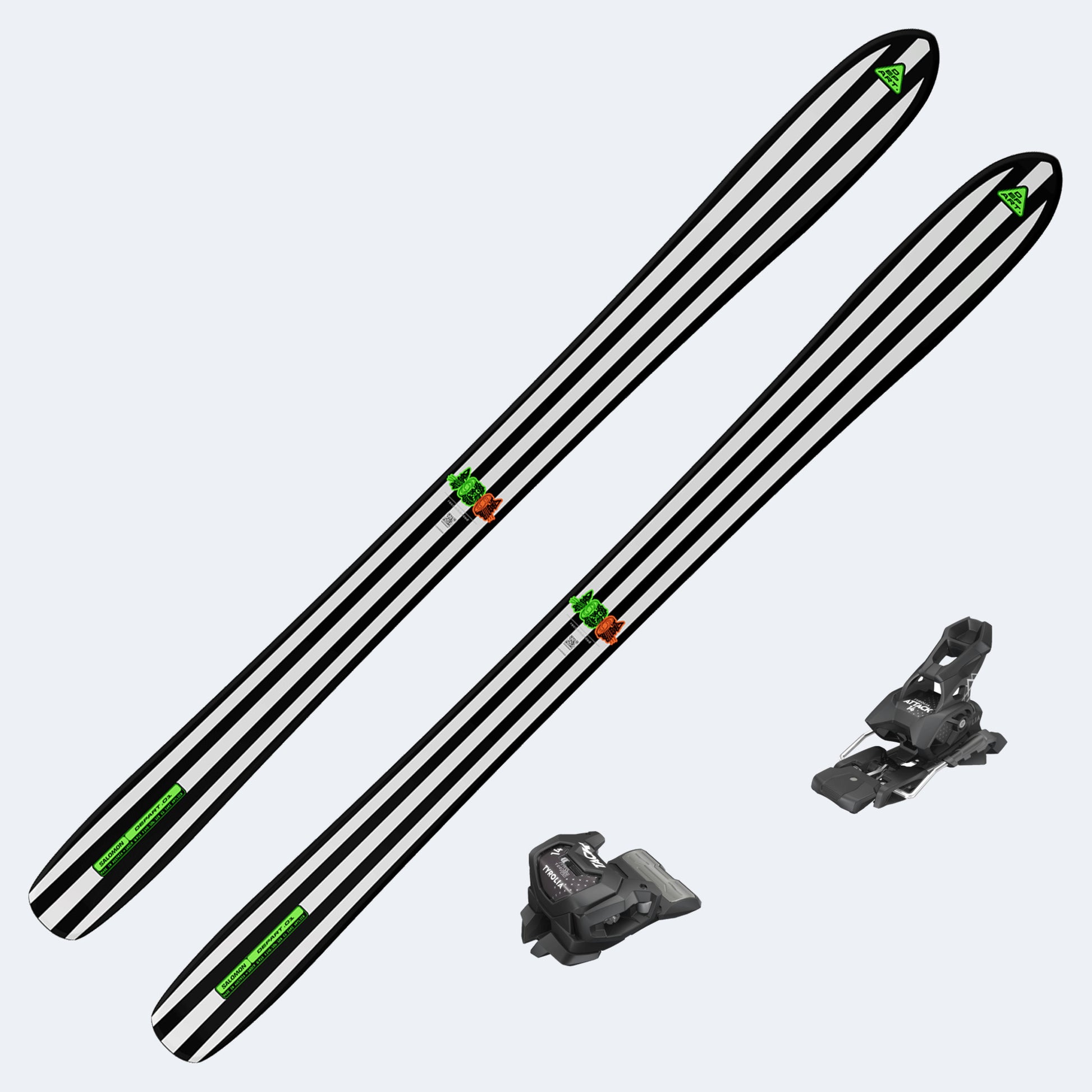 2027 Salomon Depart 01 Skis with Tyrolia Attack 14 GW Bindings