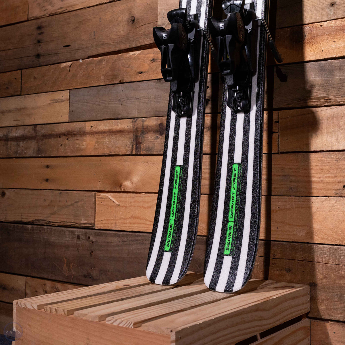 2027 Salomon Depart First Junior Skis with  SpeedMachine J Boots and Poles