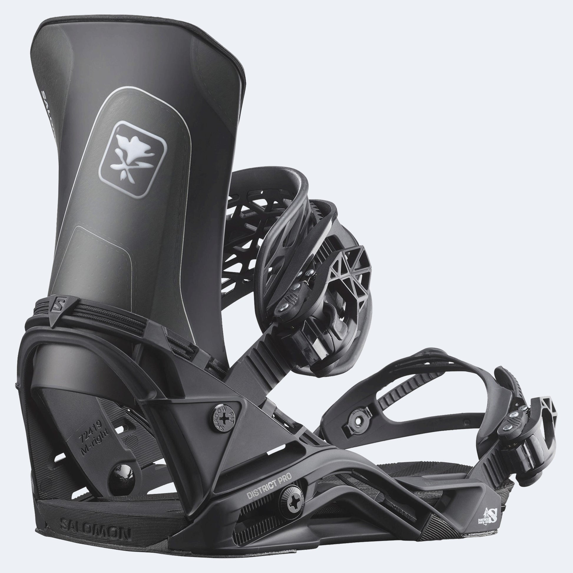 2027 Salomon District Pro Snowboard Bindings