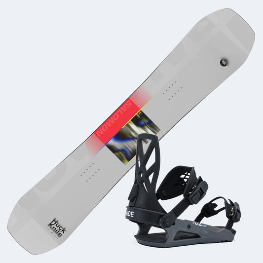 2027 Salomon Huck Knife Snowboard with Ride C-2 Bindings