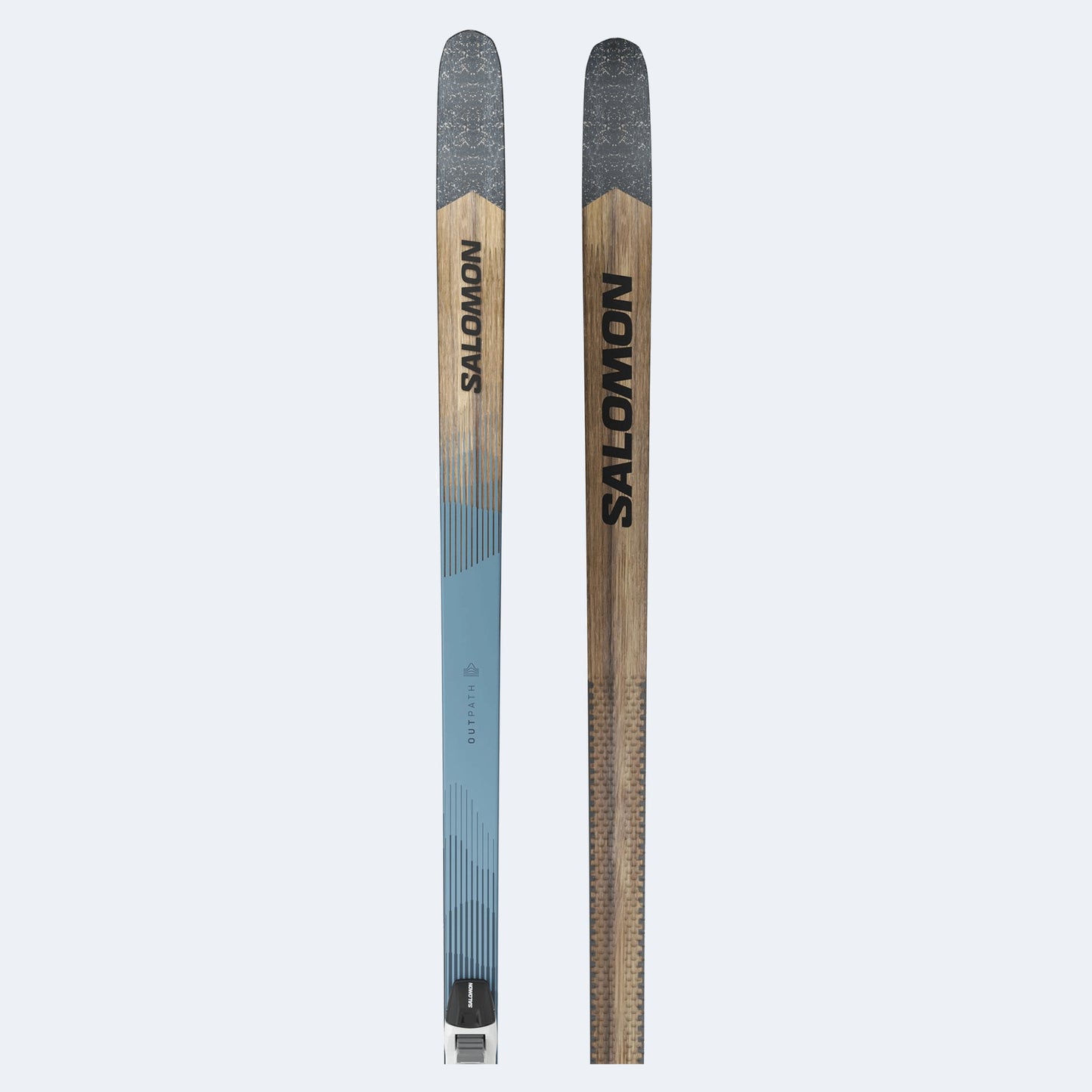 2027 Salomon Outpath 60 Grip Cross Country Skis W/ Prolink Bindings