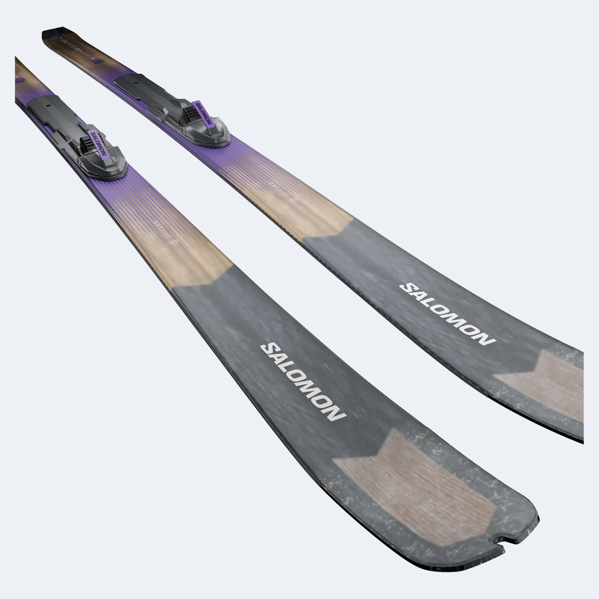 2027 Salomon Outside 100 Grip Cross Country Skis W/ Prolink Bindings